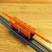 MOW Rail layer car