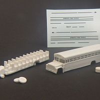1979 IH School Bus Kit Pieces