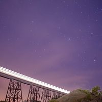"Amtrak 8 Starry Night"