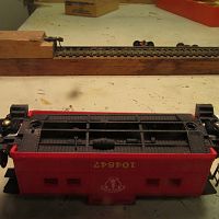 Bevbel caboose with #5 Kadees installed.