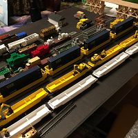 twin stack container cars