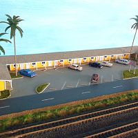 Roadside Motel - scartch built