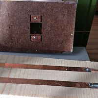 Copper Tape Electrical Connections on structure and layout