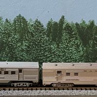 Texas Chief Head End Cars