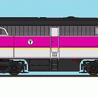 MBTA Alco PA4u What-If? Livery #1
