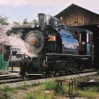 7 Spot, Alberni Pacific Heritage Rwy, June 2005