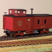 Drover's caboose, does express on the side