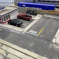 Modified N Scale Walthers Dairy Queen