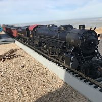 Chesapeake and Ohio 4-8-2 Locomotive