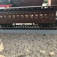 Pennsylvania Railroad 1880s Railroad Coach