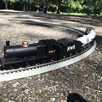Great Central Railroad Tanker Wagon Train