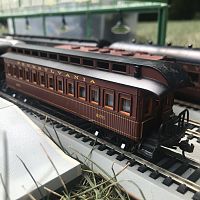 PRR 1890s Wooden Carrige