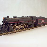 B&M P-4 Pacific.  Mantua kitbash