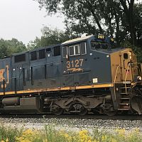 CSX Transportation Es44ac Locomotive Rake