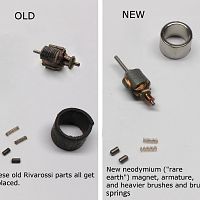Upgraded Motor Parts