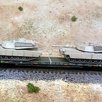 Customized N Scale freight cars