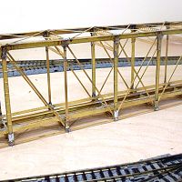Micron Arts Pratt Truss bridge - May 2021