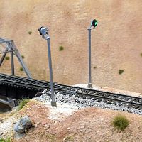 Finished signals on layout