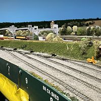 Ballasted Track south of the OHF