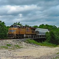 Crossing the Navasota River