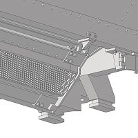 Trough Train Corner Underside Detail