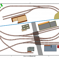 Track plan and scenery updates