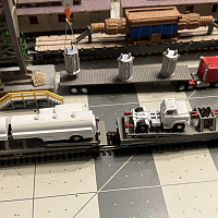 Borden flat car