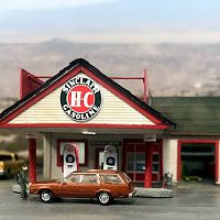 Sinclair gas station finished - Oct 24