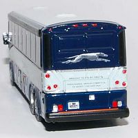 Rear View of the Iconic Replicas MCI D4505 Bus