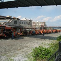 Rail work - end of day