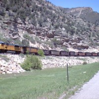 Coal Loading near Bowie, Colorado