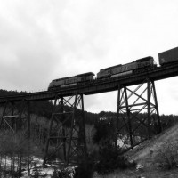 BNSF 7576 Skyline