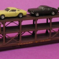 MT car, lowered, weathered, resin mustangs.