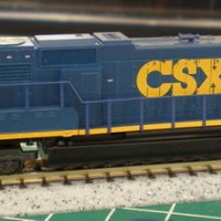 CSX SD70M 4694