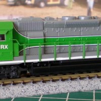Custom Painted FURX SD40-2