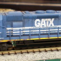 Custom Painted GATX SD40-2