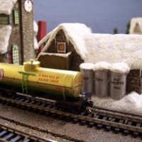 A small industrial siding at Paulina, which sees a surge of activity near the Christmas holidays.