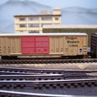 Railroad officials were reluctant to place the OWL logo on every piece of rolling stock because of the extra cost involved, and the possibility that vandals might find the logo an attractive target. Some forest product workers who found their jobs in jeopardy because of the Northern Spotted Owl just might be tempted to put a "spot" on "Spotty" themselves if presented with an opportunity.