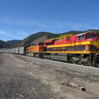 BNSF coal drag at PalmerLake