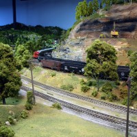 Empty mains at Sand Run, WV. Coal looms in the background though.