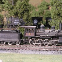 Coal & Coke RR #3 still under steam at Sand Run, WV