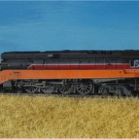 Brian Moore's Baldwin 5231 & GS4 4446 fly past Anson Yard (if a Baldwin could ever fly).