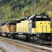 CNW 6930 sits in the Milwaukee Road's River Junction Siding near La Crescent MN.