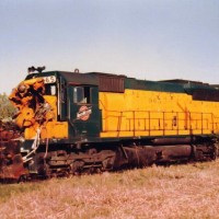 CNW 965 needs a little shop attention in Olewein Iowa.