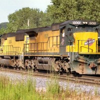 CNW C40 8 8505 in La Crosse WI