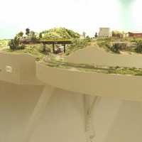 Sand Springs Railway - Exiting Muskogee with the continuous loop installed.