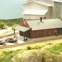Sand Springs Railway - MKT depot - scratch built