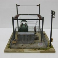Front on view - I used 0.008 phosphor bronze for the wiring