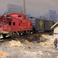 Delaware and Hudson caboose [Athearn]