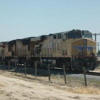 Sitting on the roadside in Modesto